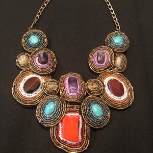 Faux Stone Necklace